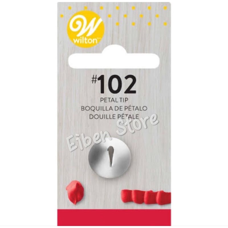 Wilton Spuit Mawar no 102 / Rose Petal Spuit no 102/ Spuit Wilton 102