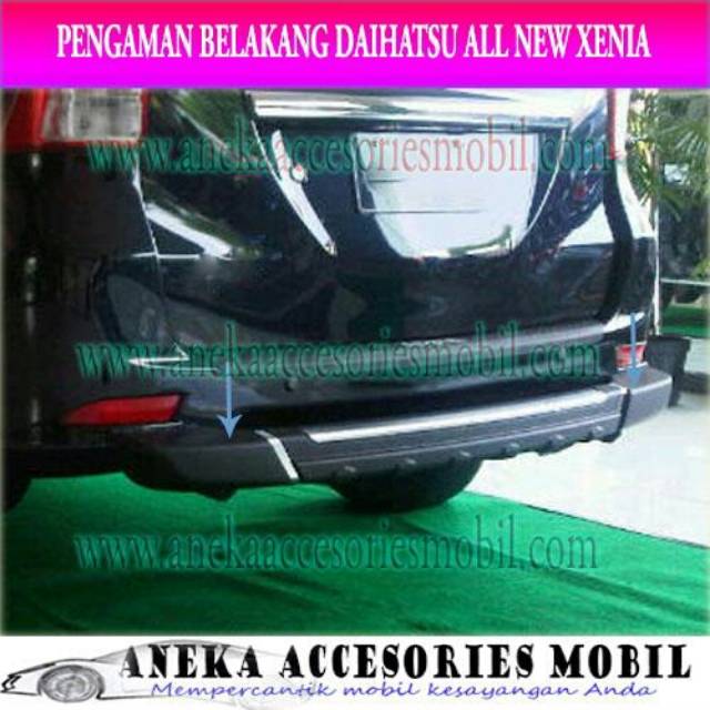 Tanduk/bemper/pengaman belakang/injakan belakang mobil avanza xenia 2012-2018
