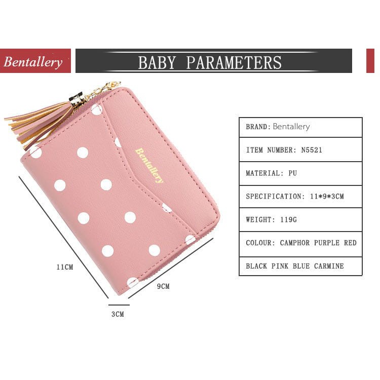 *ALIBABA1688*COD DOMPET WANITA D52 KOREAN FASHION TRENDY FASHION WALLET ALIBABA