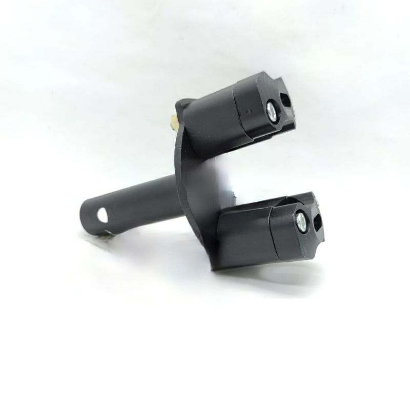 Adaptor Stang Cnc Dudukan Stang Matic Bebek Universal Honda Yamaha Dan Suzuki Stang Trondol Cnc black series