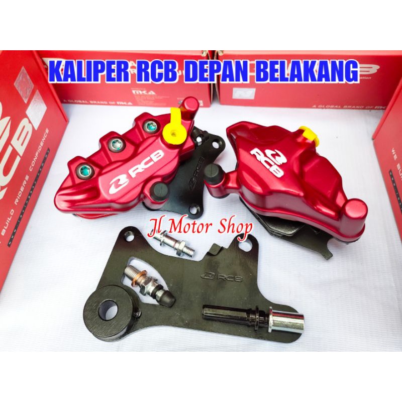 PALA BABI CALIPER KALIPER RCB DEPAN S1 BELAKANG S55 SATRIA FU 150 FACELILT - SATRIA FU BARONG - GSX 150 - SATRIA RU 120 2 TAK DEPAN BELAKANG