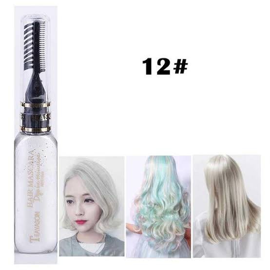 Hair Mascara Temporary Diy Mascara Rambut Tidak Beracun Shopee Indonesia