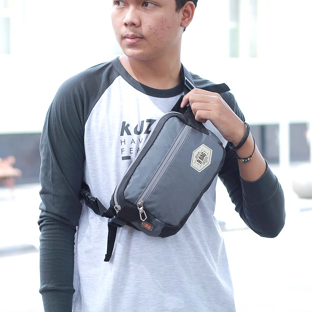 Tas Waist bag Pria Original Distro 154