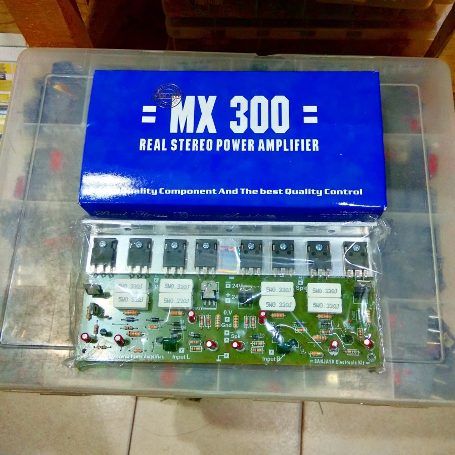Kit Power Amplifier Stereo MX300 BELL MX 300 BGR
