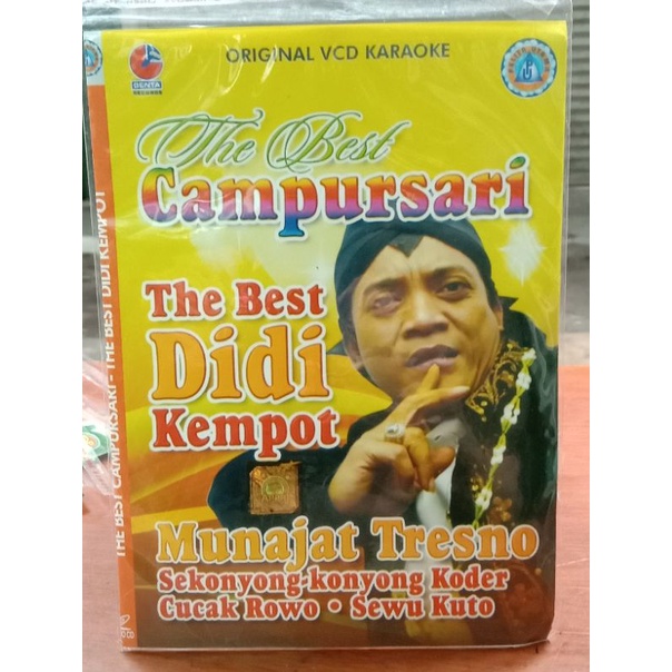 Kaset vcd original The best campursari Didi kempot( munajat tresno)