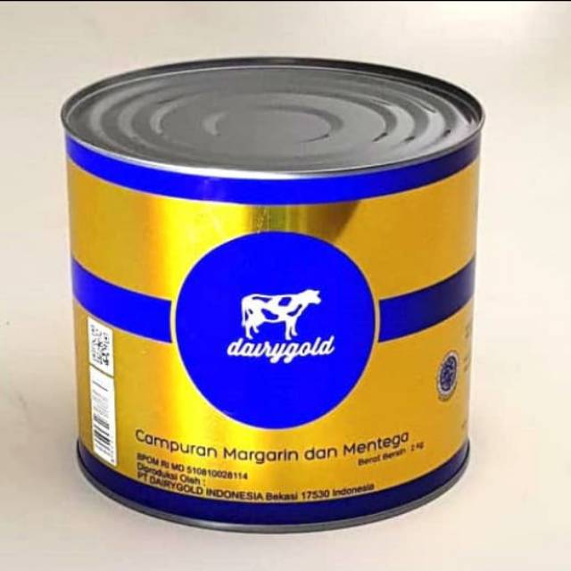 

Butter Blend Dairygold 2 KG (campuran margarin dan mentega)