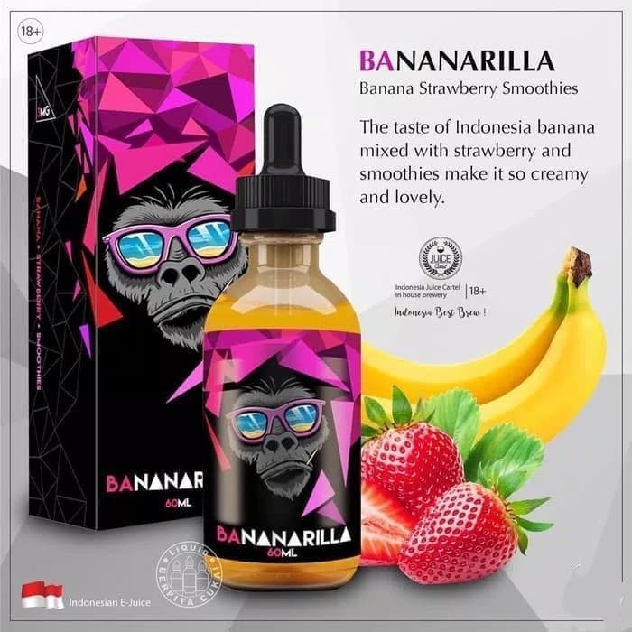 Liquid Premium Blunanarilla Bananarilla By Juice Cartel 60ml