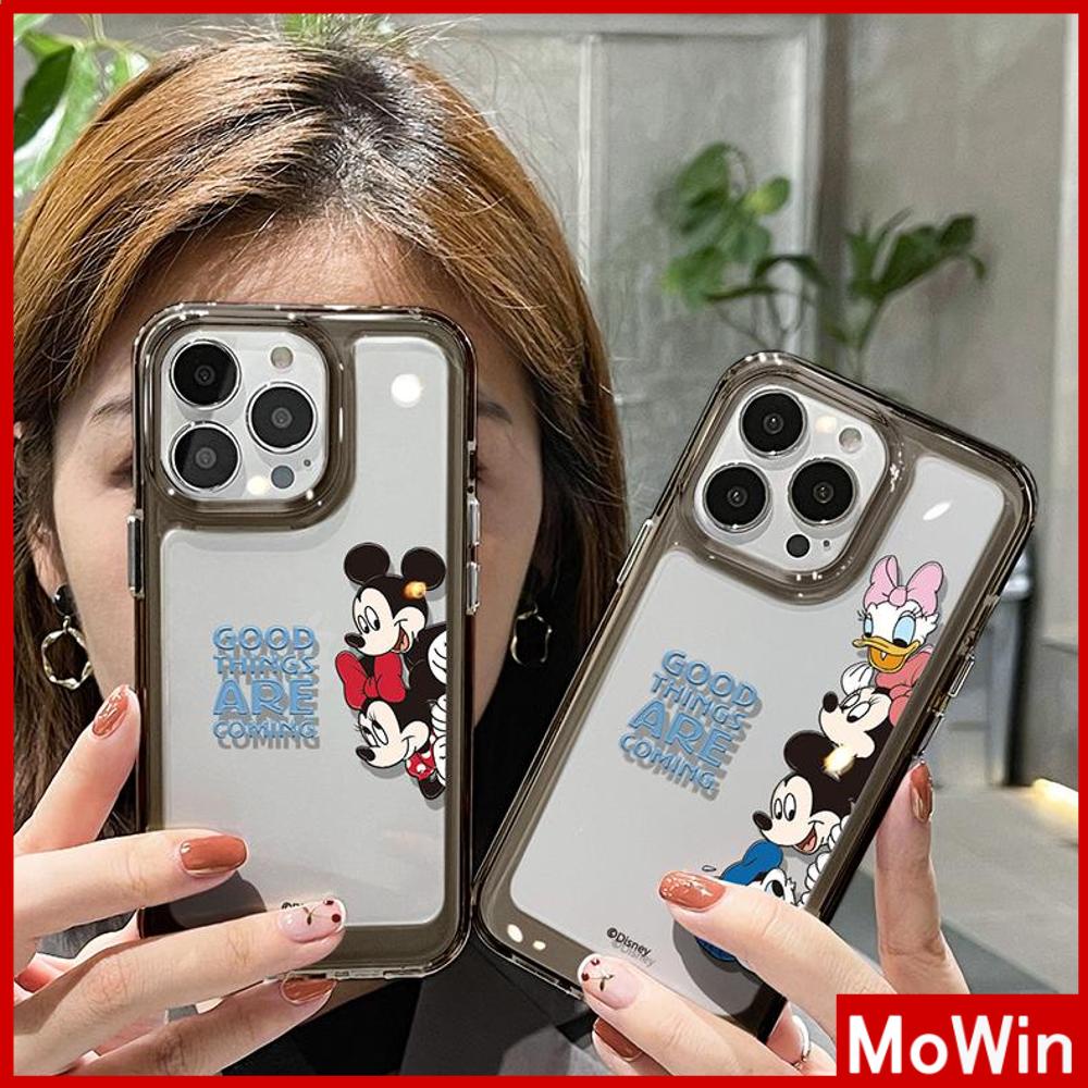 iPhone Case HD Acrylic High Quality Hard Case Clear Case Metal Button Protection Camera Shockproof Cartoon Cute Compatible For iPhone 14 Pro Max 14 Plus 13 Pro Max 12 11 XR 7Plus