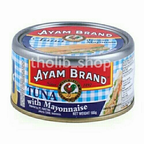 

Ayam brand tuna with mayonnaise 185gr