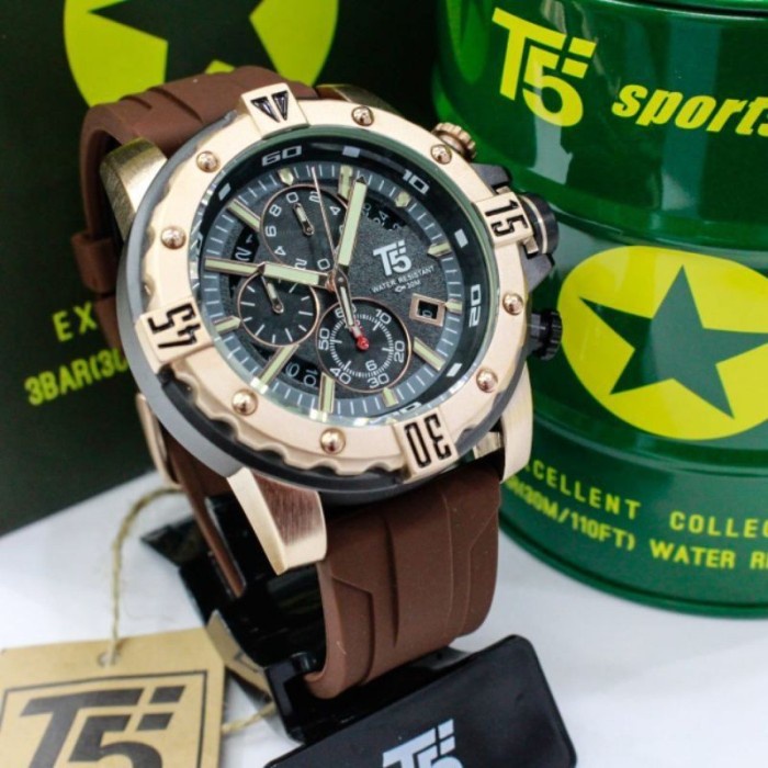 Jam Tangan Pria  T5 H3757 T5 H 3757 Original Bergaransi