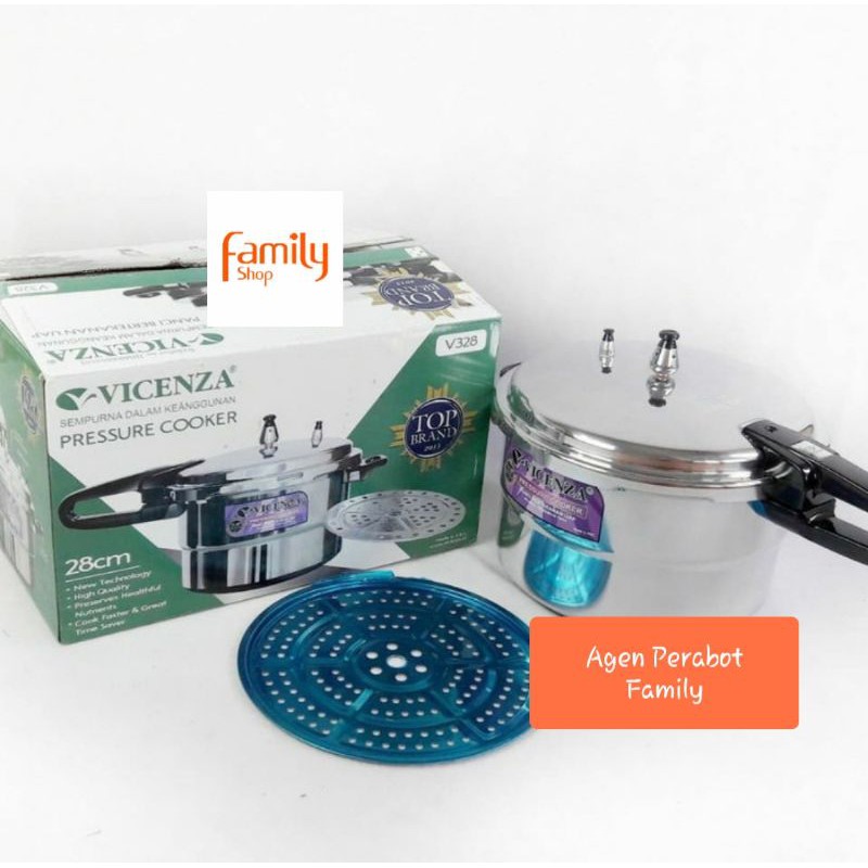 PRESTO VICENZA 12 LITER / PRESSURE COOKER 28 CM VICENZA