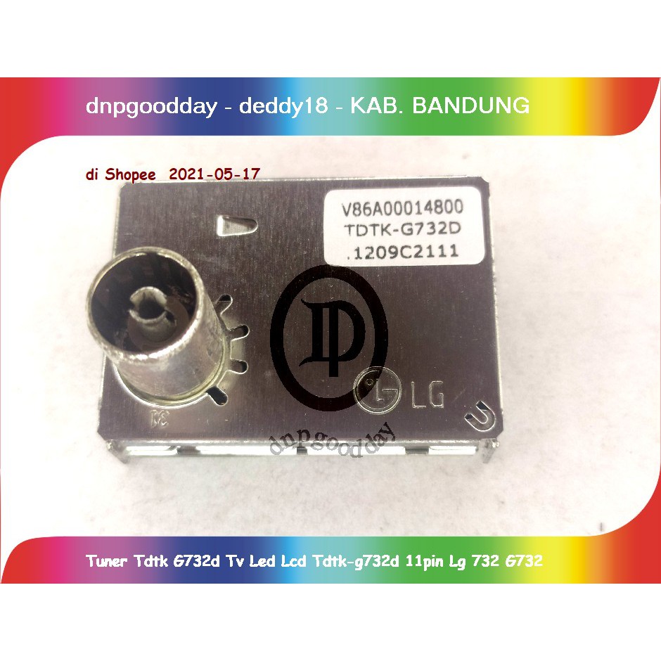 Tuner Tdtk G732d Tv Led Lcd Tdtk-g732d 11pin Lg 732 G732