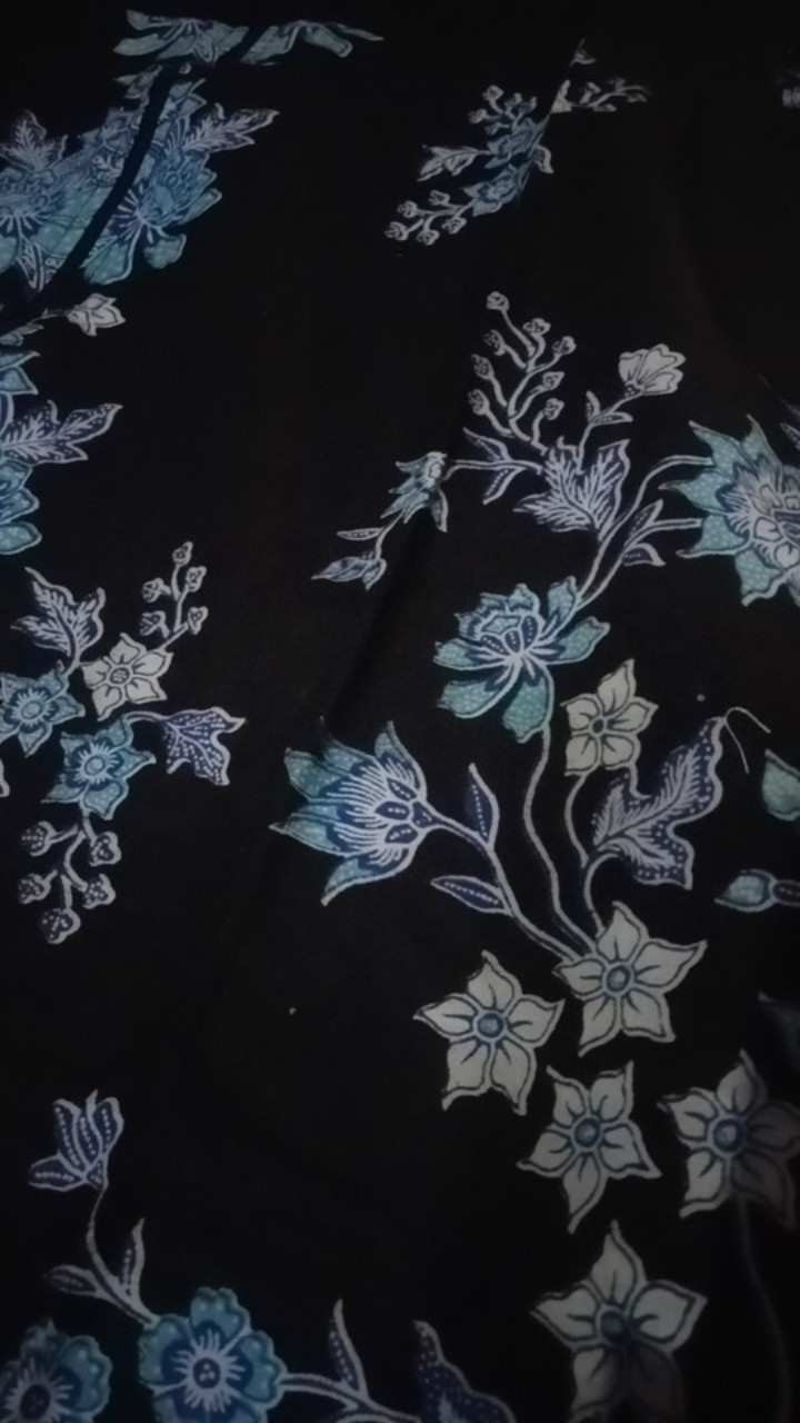 Batik Couple Keluarga Sania Ruffle Ori Ndoro Jowi Dnt Motif Merpati Putih