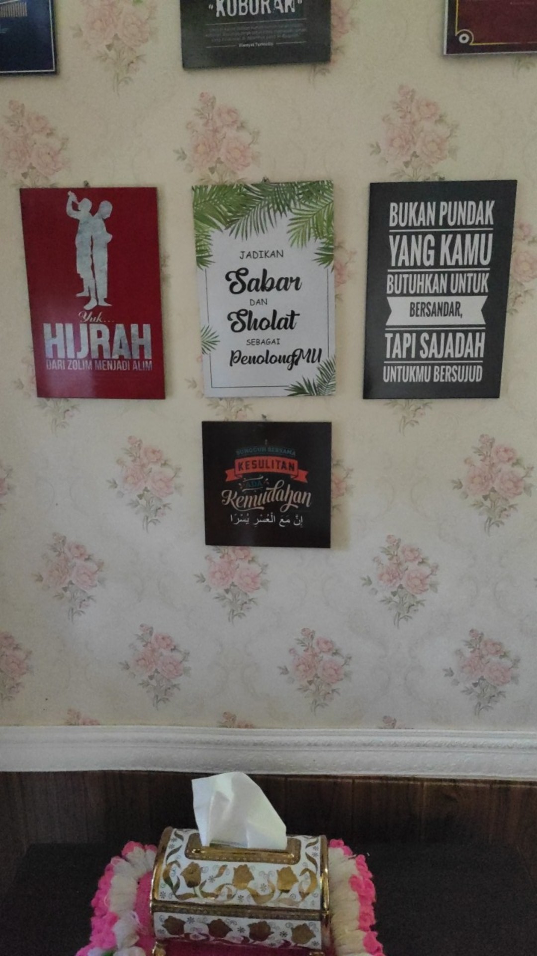 Hiasan Dinding Walldecor Homedecor Shabby Chic Vintage Kb 17