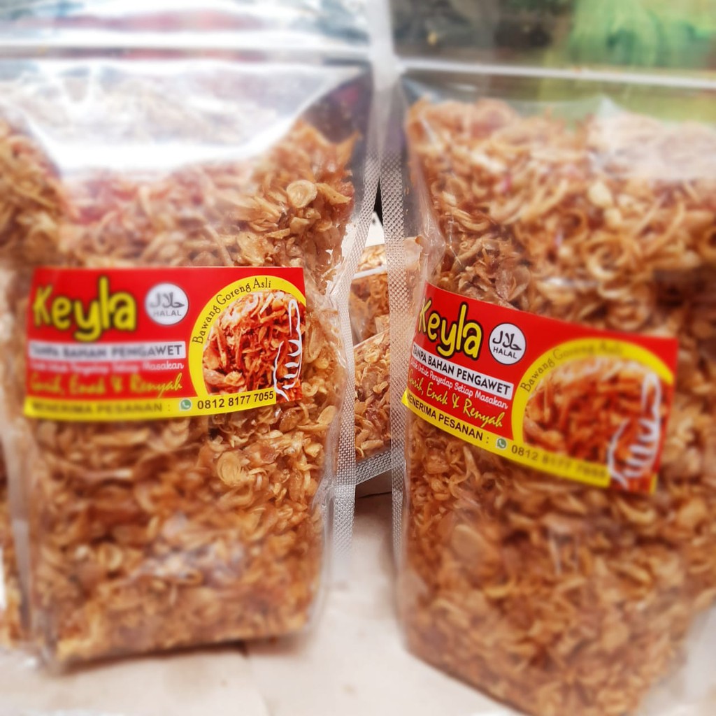 

Bawang goreng asli 250 gram