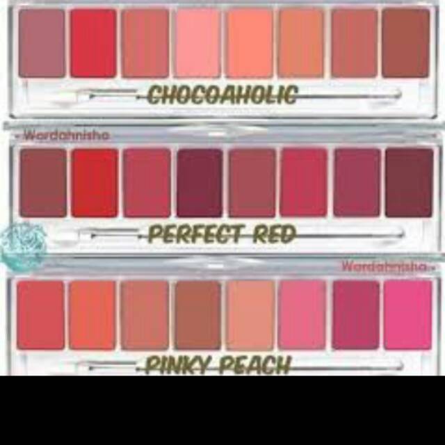 Wardah lip pallete