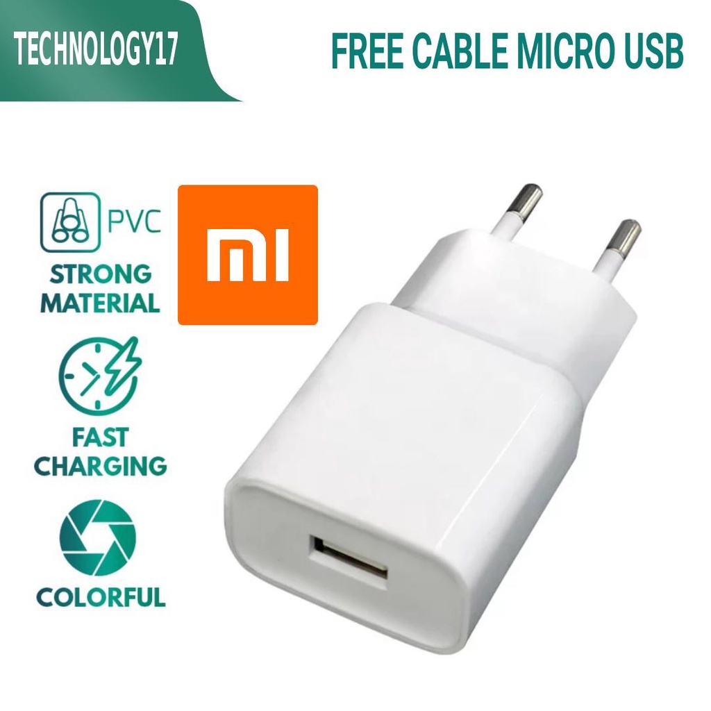 [Xiaomi] Charger Ori 100% 4A Qualcomm 3.0 Fast Charging - Micro Usb