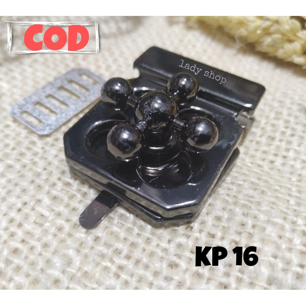 Aksesoris Tas Wanita Kunci Putar ( KP 16 )