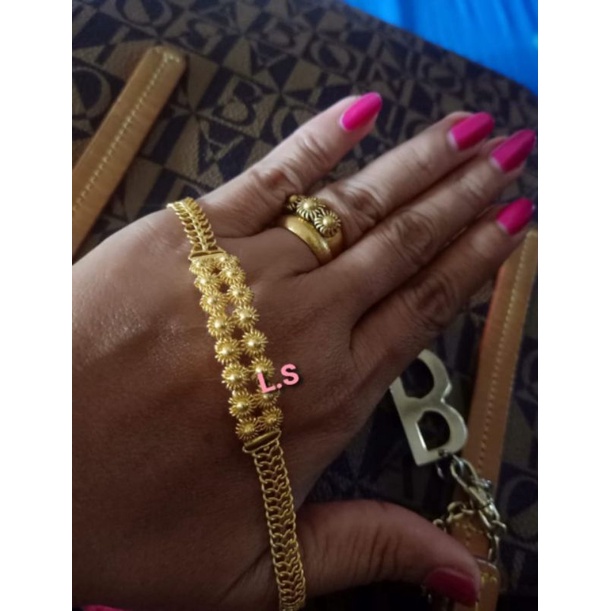 Gelang 15 gr Mas LM London 24k 99,9% Lumiana Siregar Emas Toba