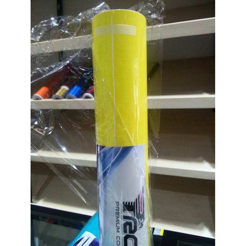 Sticker Lemon Yellow Glossy/Doff