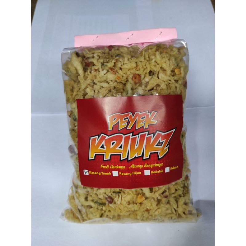 

Kremes/Remah/Runtuk Peyek KRIUKZ