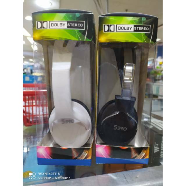 Headset Handsfree Headphone 53R0 Power Full Super Baasss