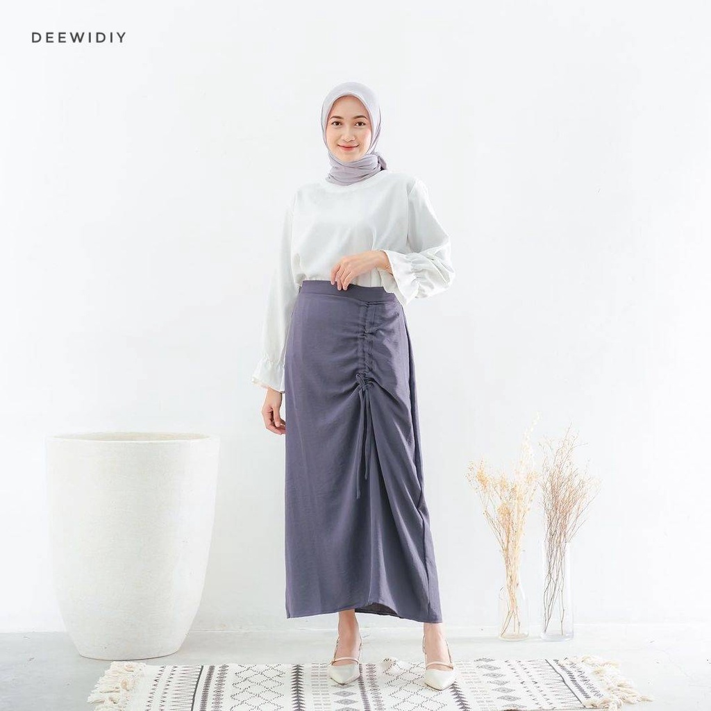 ROK SERUT CRINCKLE AIRFLOW PREMIUM / KOREAN LOOK / FEIRA SKIRT DEEWIDIY