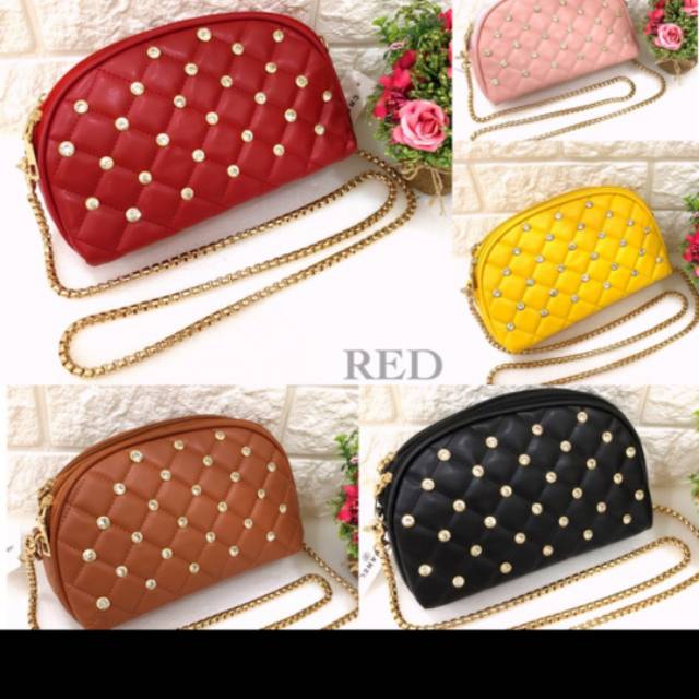Tas chanel rantai 2 ruang