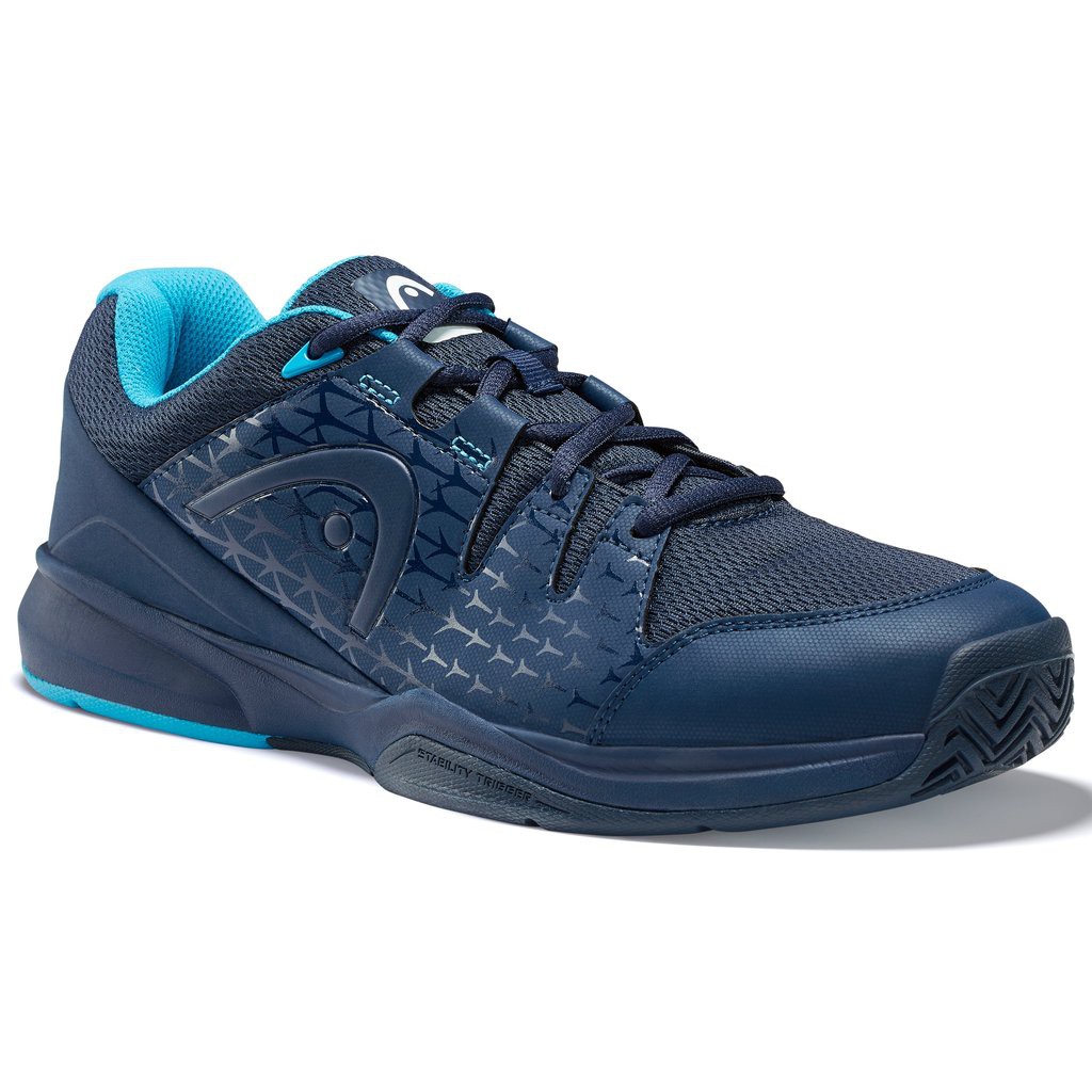 Sepatu Tenis Tennis Head Blue Navy Head Brazer Dark Original
