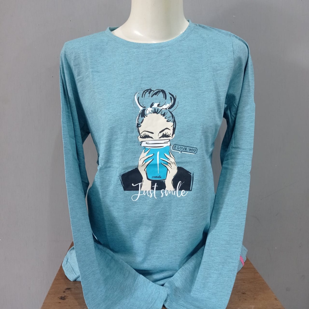 KAOS CEWEK CRESSIDA BB001J LENGAN PANJANG