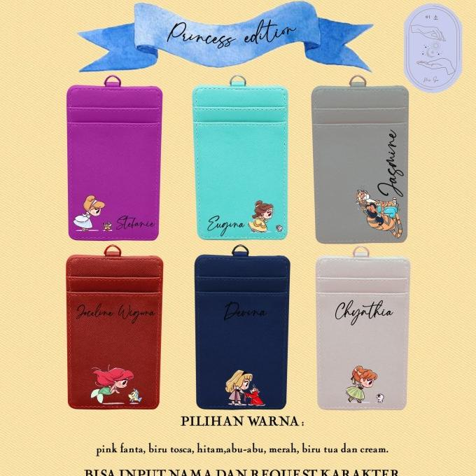 

Initial Card Holder/Dompet Kartu Custom Nama/Gantungan Id Card Custom Terlaris