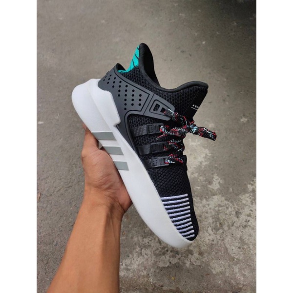 sepatu addas eqt bask edv sub green black white