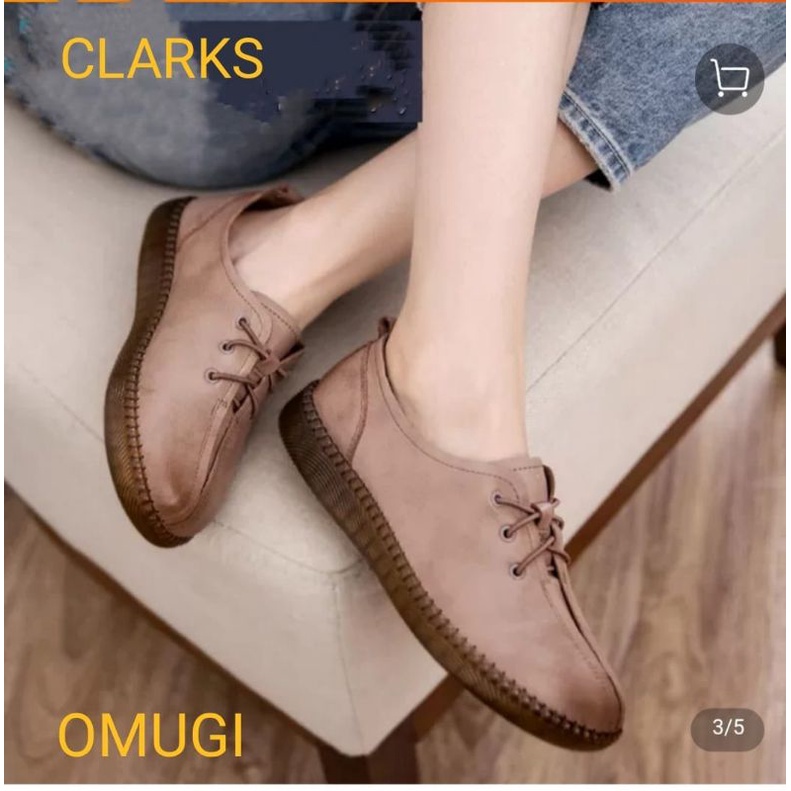 Clarks sepatu Omugi / Sepatu wanita Clarks