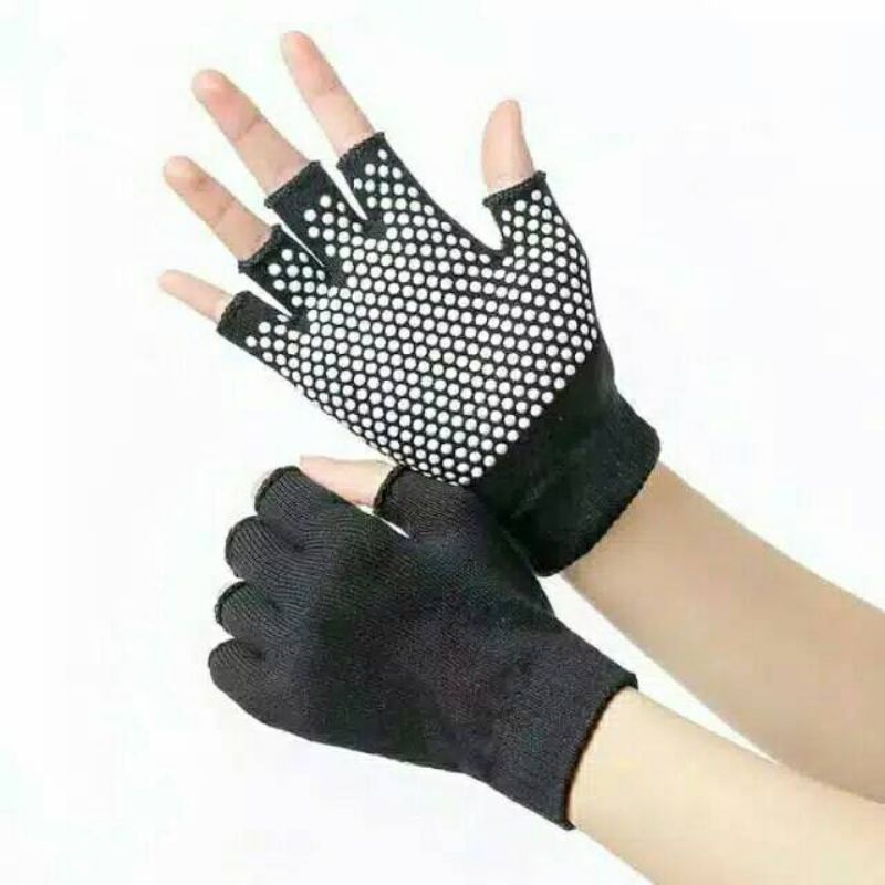 0sarung tangan touch screen  OJOL GOJEK GRAB MOTIF BINTIK ANTISLIP / Sarung