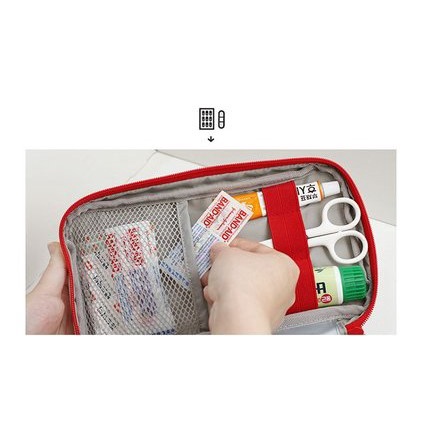 Khatinstore Tas P3K / Tas Peralatan Obat / Tas First AID / Kualitas Terjamin Bagus / Import - 496