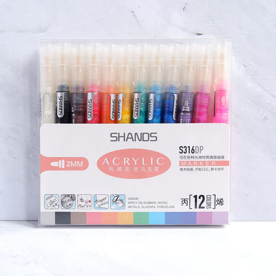 

SHANDS ACRYLIC MARKER S316DP SPIDOL AKRILIK