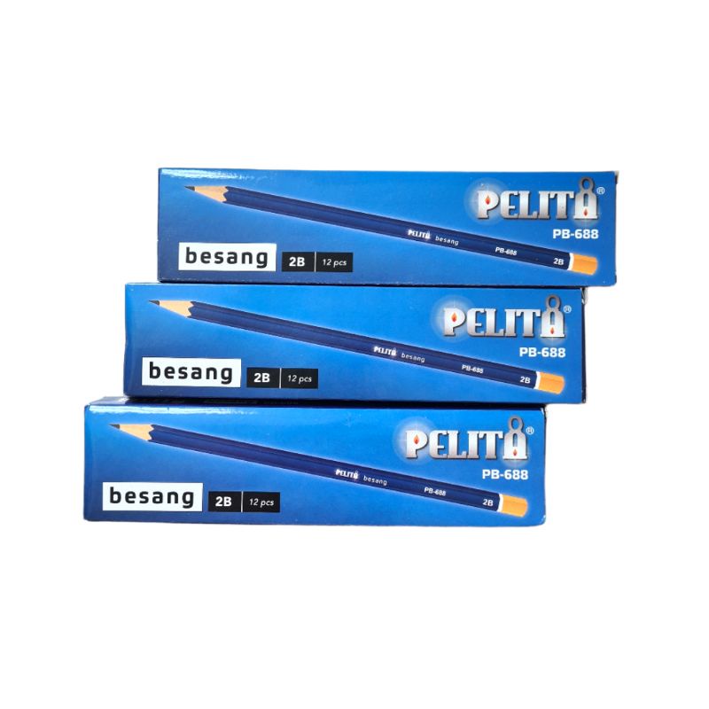 

Pensil 2B Pelita (1box isi 12biji)