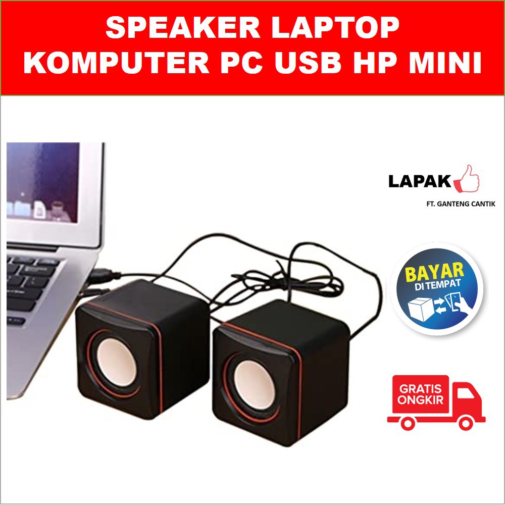 Speaker Laptop Komputer PC Notebook USB Mini Multimedia G101 Super Bass