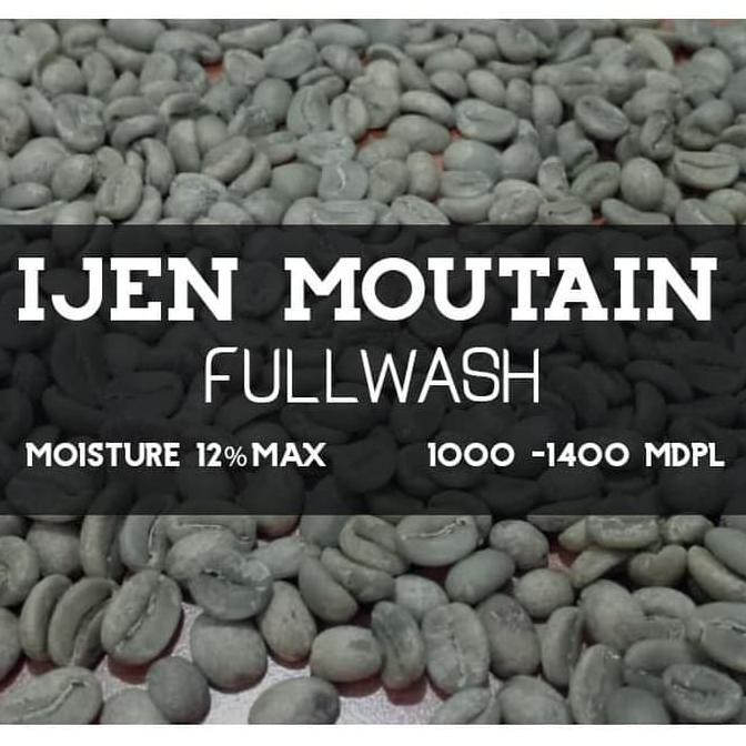 

Java Ijen - Arabica Green Bean 1kg - grade 1 (Biji Kopi Mentah) BOOM SALE