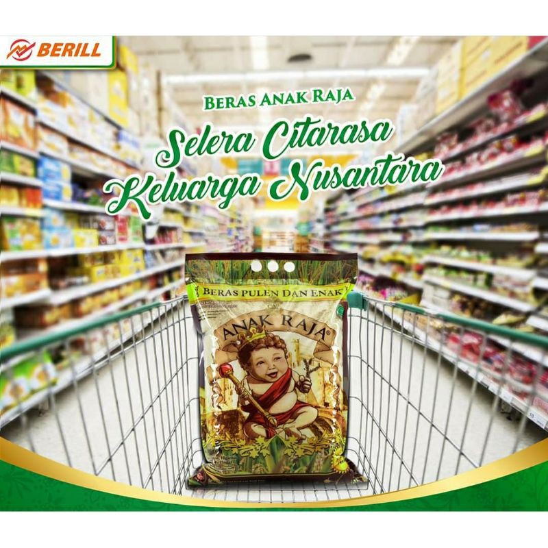 

Beras Anak Raja 5 Kg Pulen Tekstur Mekar