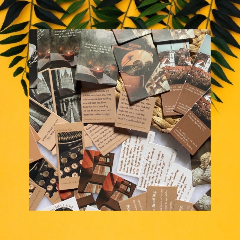 

[BISA COD] AESTHETIC VOL.2 STICKERS FOR SCRAPBOOK JOURNALING