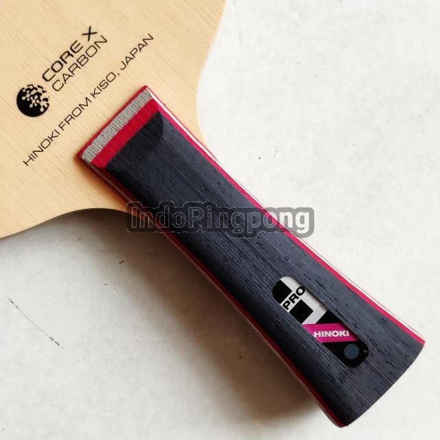 TCore Pro Hinoki Carbon TMount - Carbon Blade Kayu