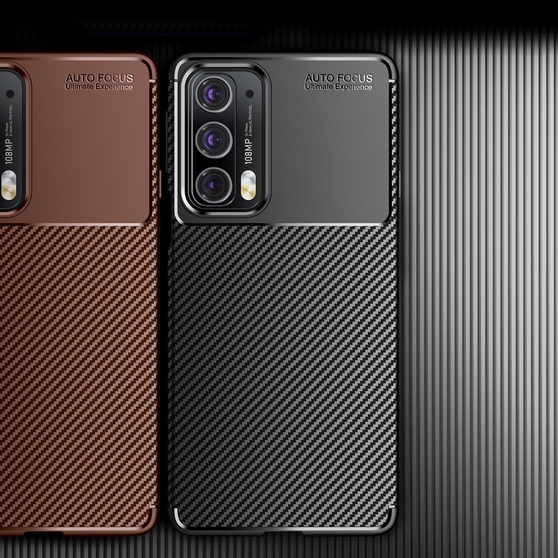 Soft Case Bahan Silikon Carbon Fiber Tahan Banting Untuk Motorola Moto Edge X30 S30 20 Pro Lite Moto Edge 20