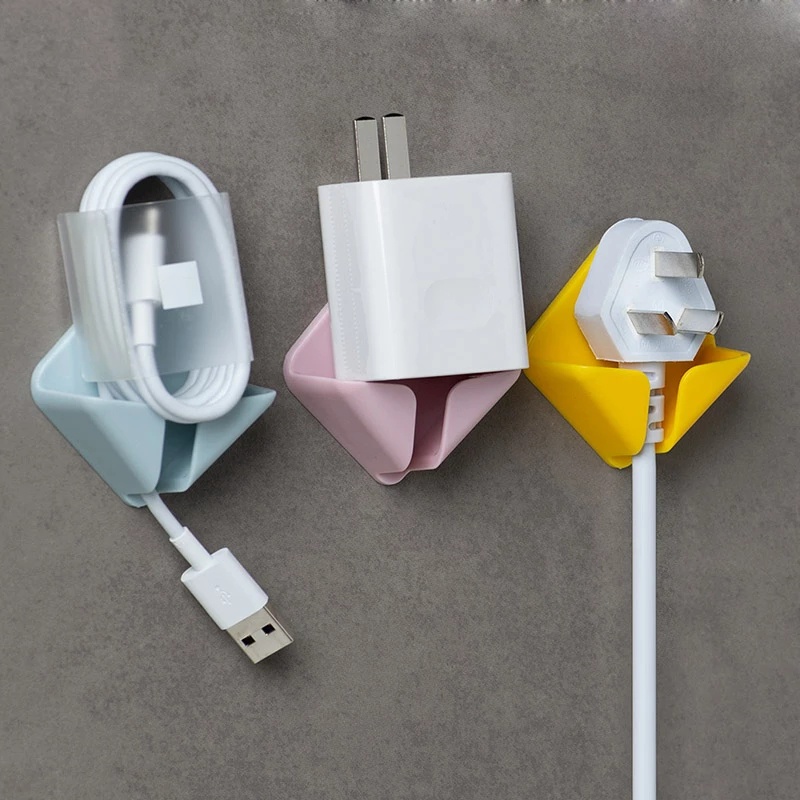 (Home) (Home) (Rak Penyimpanan Kabel Power Plug) Multifungsi Untuk Dinding Kamar Mandi / Rumah / Kantor