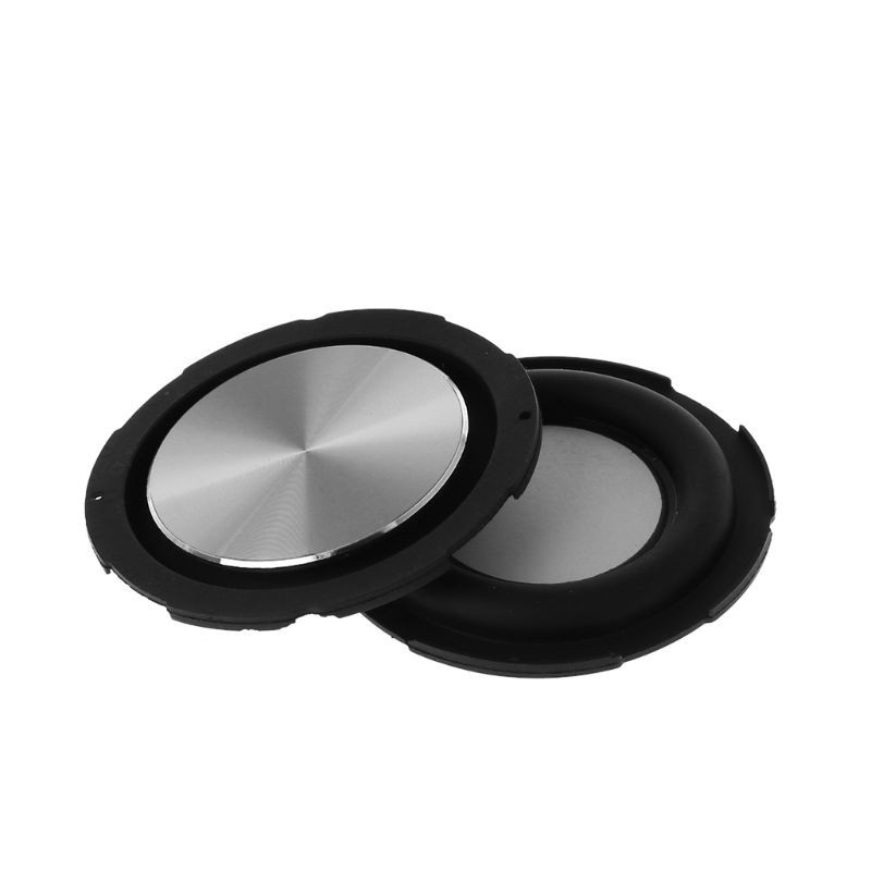 btsg 2PCS Passive Bass Radiator Speaker Diaphragm 55mm Auxiliary Strengthen Vibration Membrane Woofer DIY Accessories