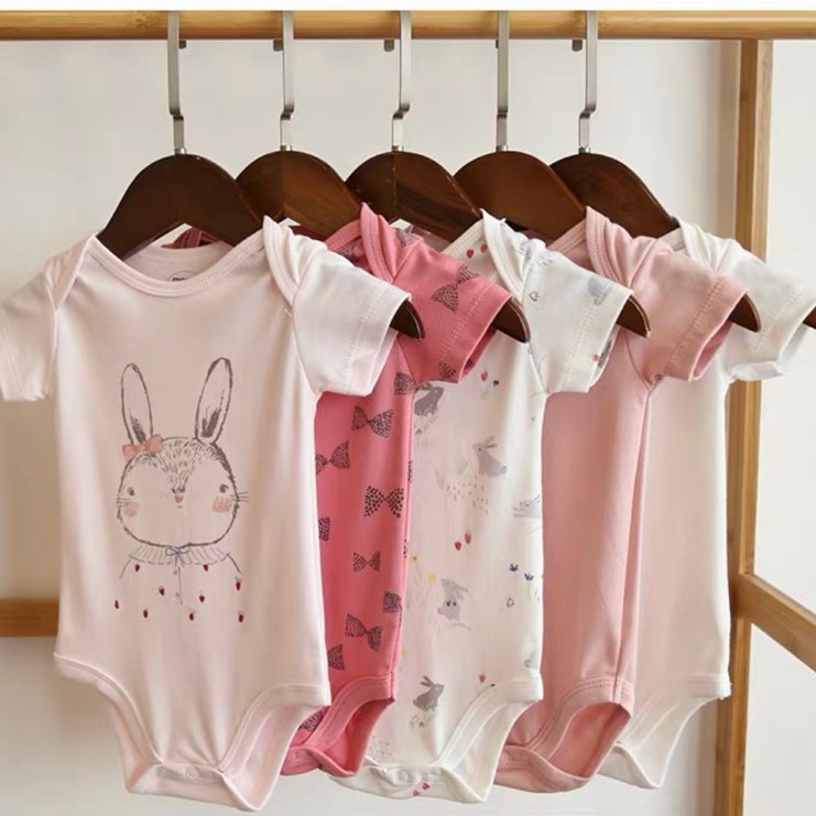 [ISI 5] 3-24 bln PAKAIAN BAYI [Kualitas Impor] BAJU ANAK JUMPER PIYAMA ROMPER UNISEX C