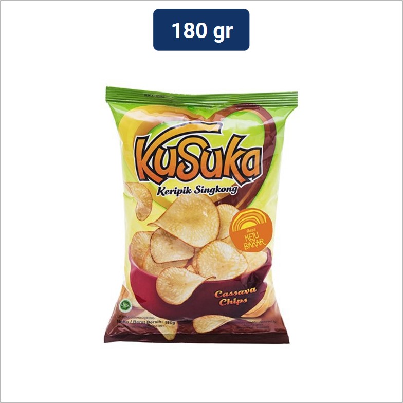 Kusuka Keripik Singkong Keju Bakar 180gr | Shopee Indonesia