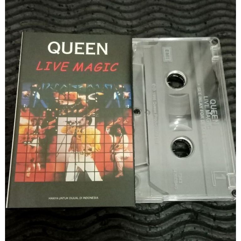 Kaset Pita Queen -  Live Magic - rock