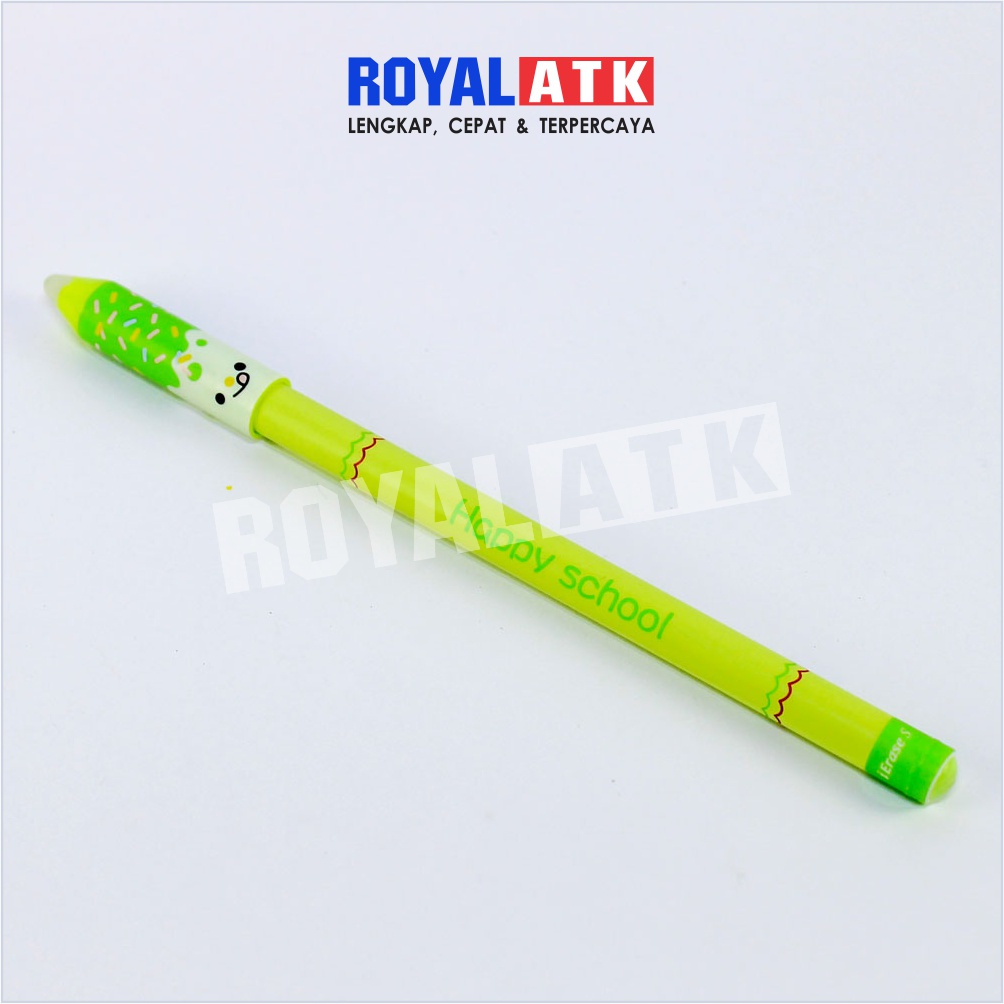 Eraseable Gel Pen / Pulpen Gel Dapat Dihapus M&amp;G Happy School AKPB1472