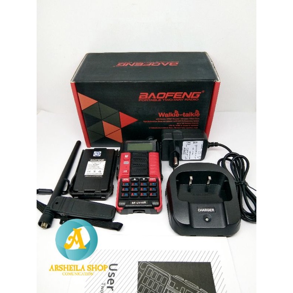 Ht Baofeng uv 10 r dual band murah original